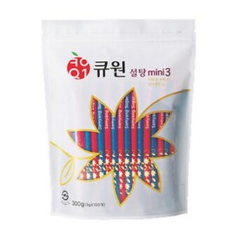 큐원 미니바 설탕 3g