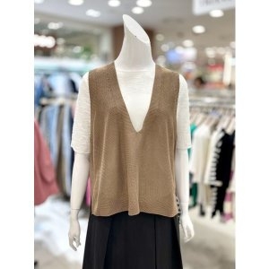 트리아나 홀가먼트 니트 조끼 AK2VA02BR