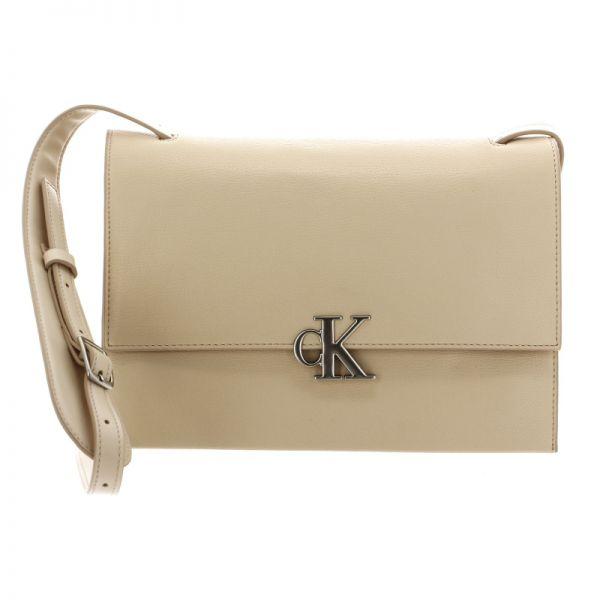 캘빈클라인 여성 미니멀 모노그램 플랩 엑스바디 모슬린 10887713