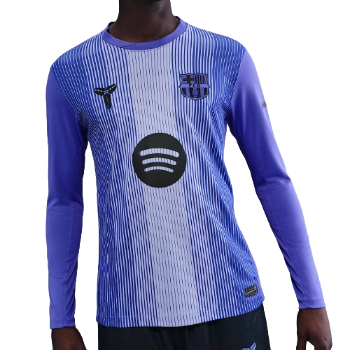 FC 바르셀로나 2025/26 스타디움 골키퍼 어웨이 코비 드라이 핏 레플리카 저지 HQ9290-511