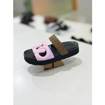 ���޸����� Polygon slide sandal pink _DG2AM25037PIK