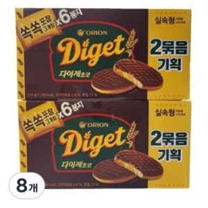 닥터유 다이제 초코 311g 8개
