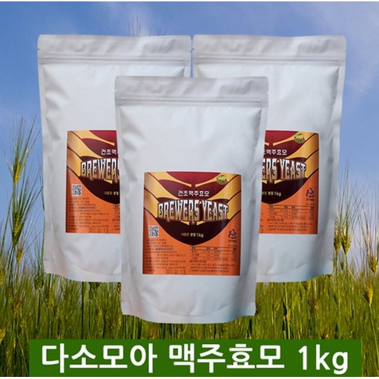 다소모아 건조 맥주효모 1kg (1개)_이미지