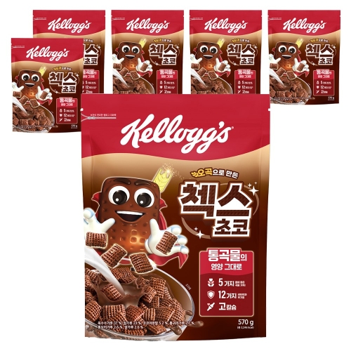 켈로그 오곡으로 만든 첵스초코 570g_이미지