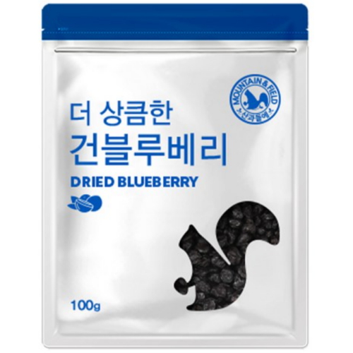 산과들에 건블루베리 100g (2개)_이미지