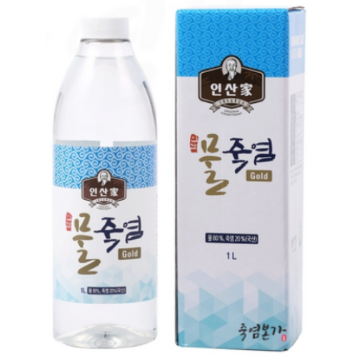 물죽염 골드 1L