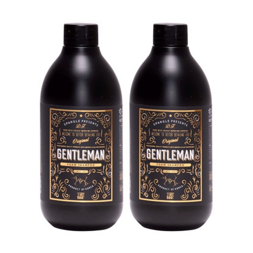 스팽글랩케미컬 스노우폼샴푸 젠틀맨 500ml (2개)_이미지