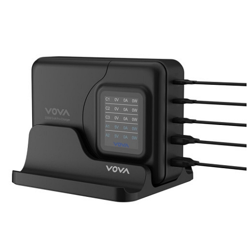 보바 PD PPS 200W 5포트 GaN 충전기 VA-205