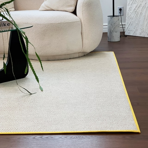 한일카페트 어반엣지 사이잘룩 헤링본 여름 사계절 러그 (150x100cm)_이미지