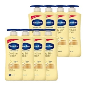 바세린 인텐시브 케어 드라이 스킨 리페어 바디로션 600ml (8개)_이미지