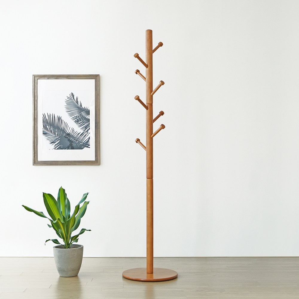 우디홈 원목 엣지형 스탠드 옷걸이이미지입니다. 누르면 해당 게시물로 새창이동합니다.