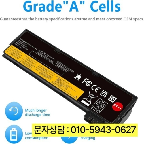 레노버 씽크패드 A475 T470 P51S TP25 SB10K97585 01AV423 61+용 배터리 SKOWER