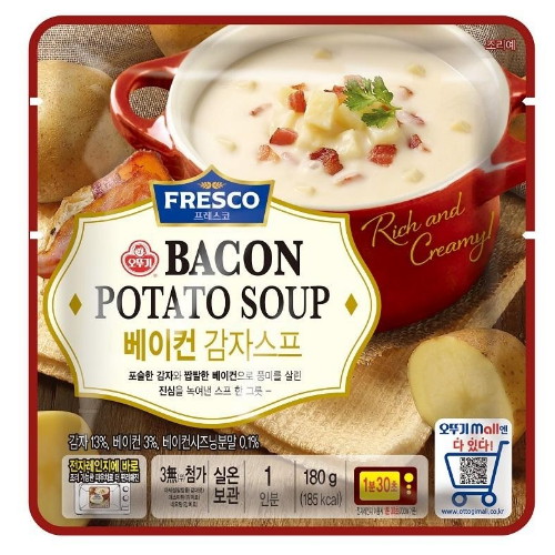 오뚜기 프레스코 베이컨 감자스프 180g (1개)_이미지