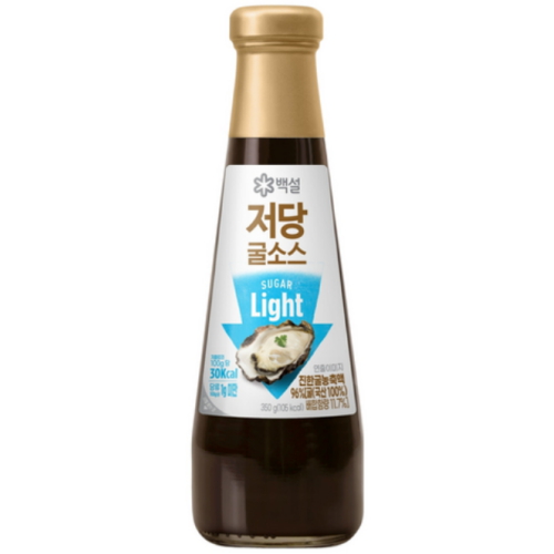 백설 저당 굴소스 350g(2개)