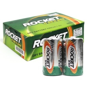 세방전지 로케트 망간건전지 R20 DM 1.5V 2개입X12포장 5013991