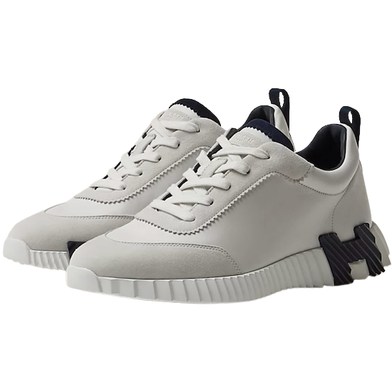 에르메스 바운싱 스니커즈 H221898ZH (91, 블랑+느와르)_이미지