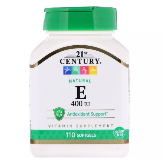 21st 센추리 E 400IU 110캡슐 (해외) (1개)_이미지