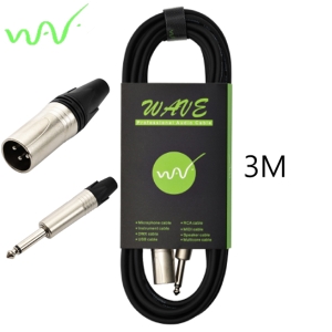 웨이브 XRM55M.3M XLR수 55모노로 된 오디오 및 마이크케이블
