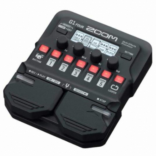 ZOOM 줌 G1 FOUR 기타 멀티 이펙터 Multi-Effects