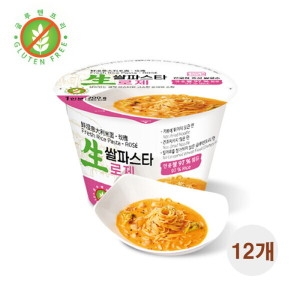 한국면가 생쌀파스타 로제 200g (12개)