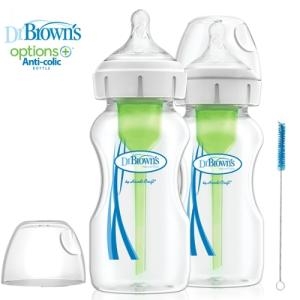 닥터브라운 와이드넥 옵션스 플러스 PP 젖병 270ml (2개)_이미지