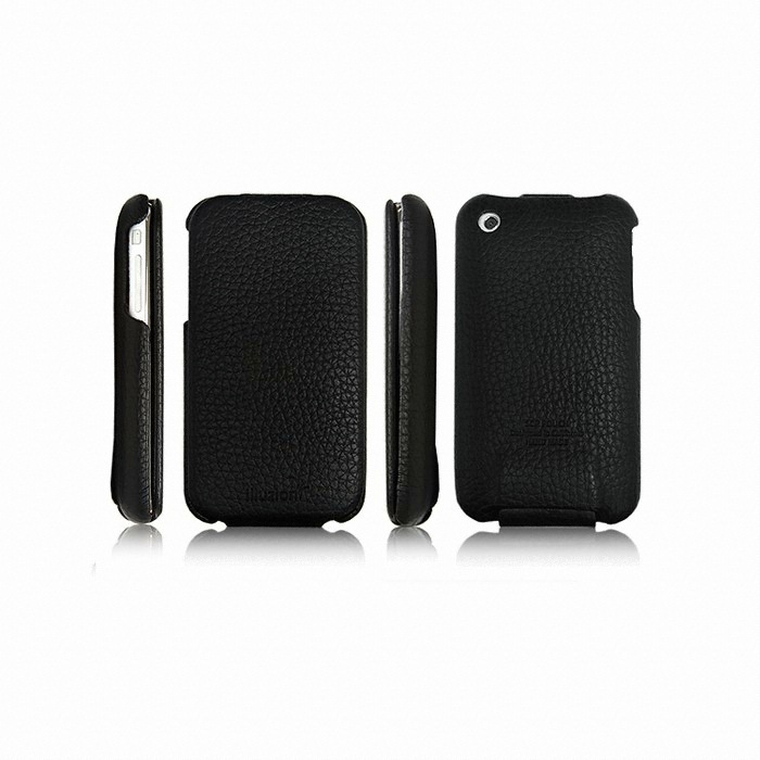 슈피겐 APPLE 아이폰 일루젼 가죽케이스 - 에르고 블랙 (아이폰 3G/3GS)_이미지