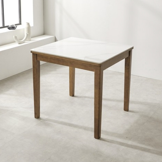 라로퍼니처 라니아 포세린 통세라믹 식탁 800 (의자별도)