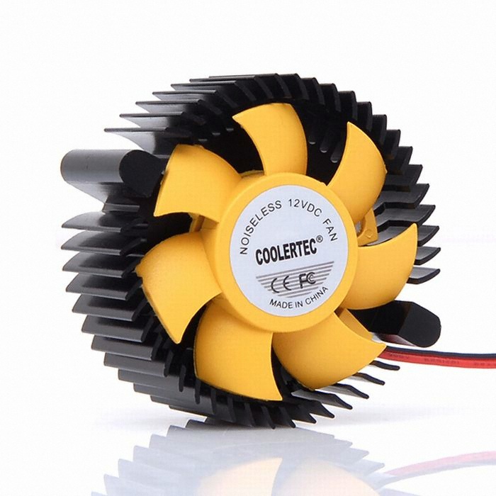 COOLERTEC CTV-DB1 Silent Yellow_이미지