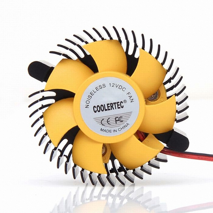 COOLERTEC CTV-DB1 Silent Yellow_이미지