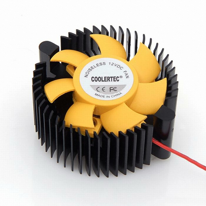 COOLERTEC CTV-DB1 Silent Yellow_이미지