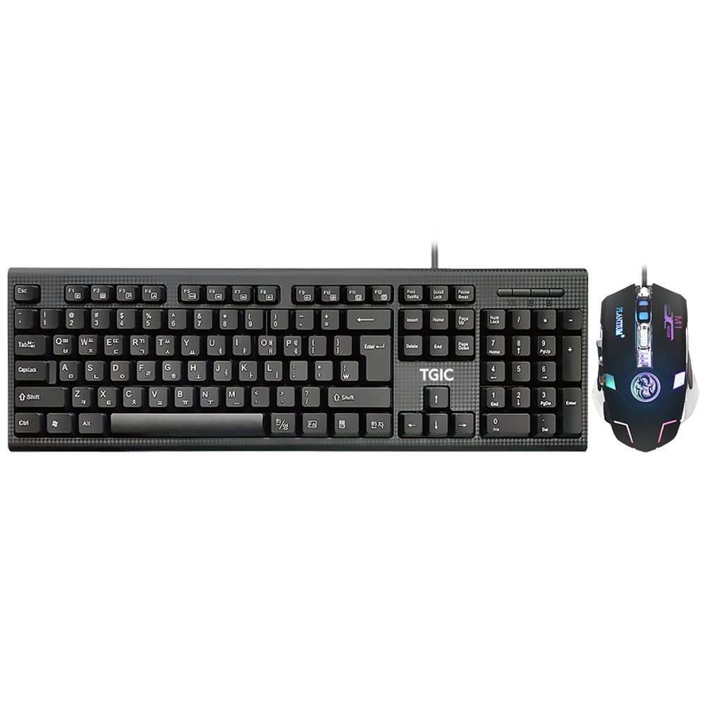TGC K1500v + M1 키보드 마우스 세트