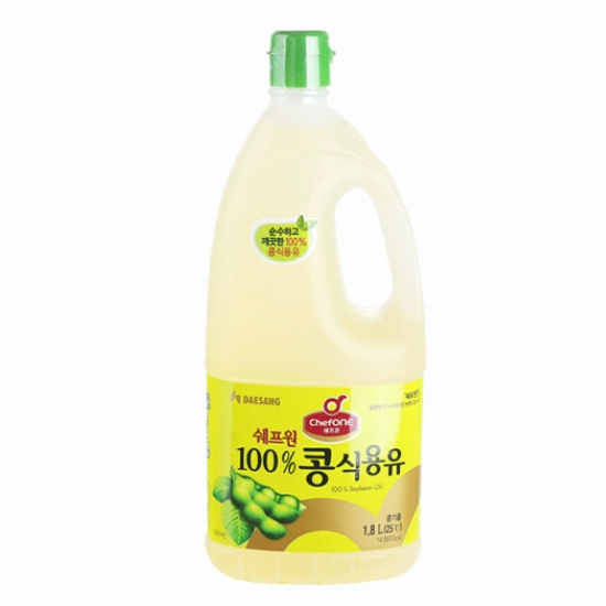 대상 쉐프원 100% 콩식용유 1.8L