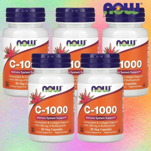 나우푸드 C-1000 바이오플라보노이드 100mg 함유 30캡슐 (5개)