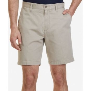  노티카 클래식핏 8.5 스트레치 Chino Flat-Front 데크 숏 트루 카키 10470078 586336