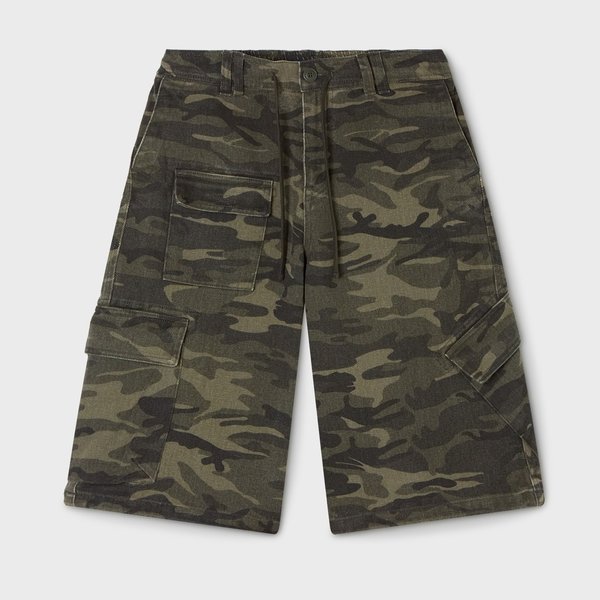 후아유 Camouflage Bermuda Pants F WHTHG1371F_이미지