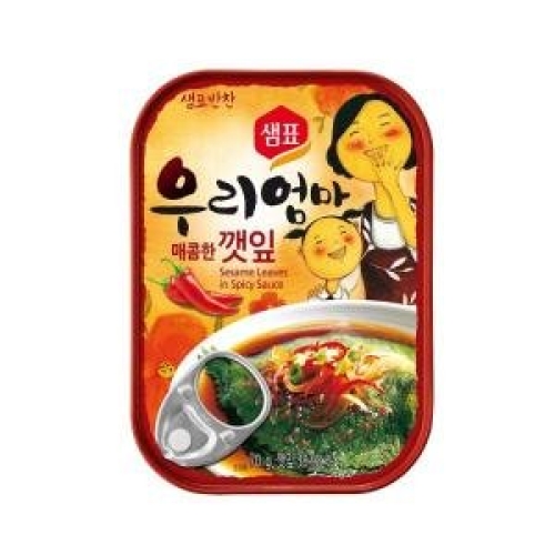 샘표식품 우리엄마 매콤한 깻잎 70g (2개)