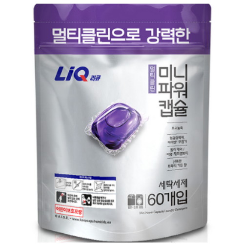 진한겔 멀티클린 미니파워캡슐 60개입