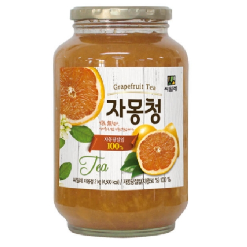 씨밀레 씨밀레 자몽청 2kg 자몽차- 씨밀레 자몽청 2kg_이미지
