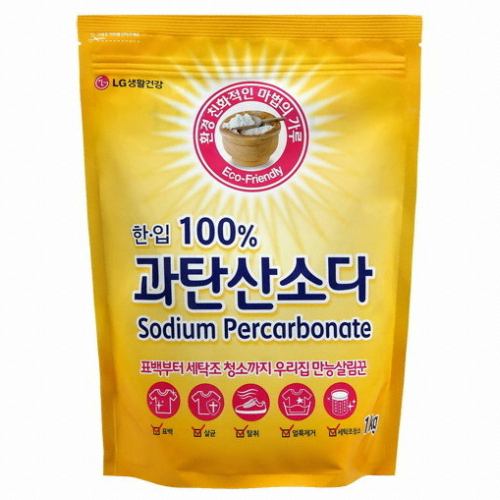 LG생활건강 한.입 100% 과탄산소다 1kg (3개)
