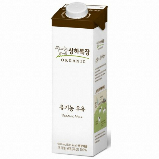 매일유업 상하목장 유기농 우유 900ml (2개)_이미지