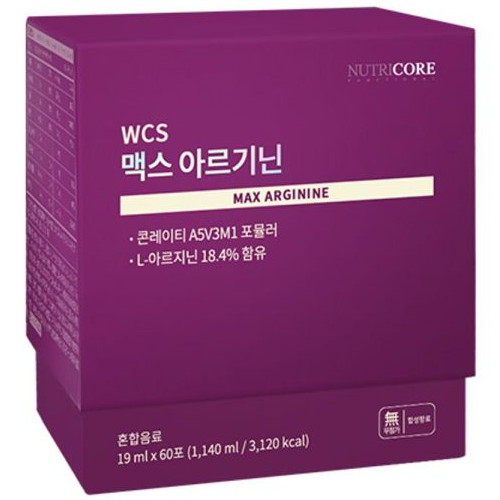뉴트리코어 WCS 맥스 아르기닌 15포 (4개)_이미지
