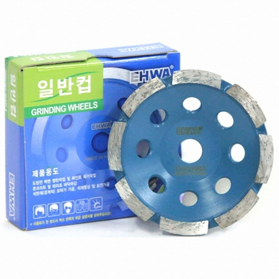 4인치 다이아몬드날 일반컵