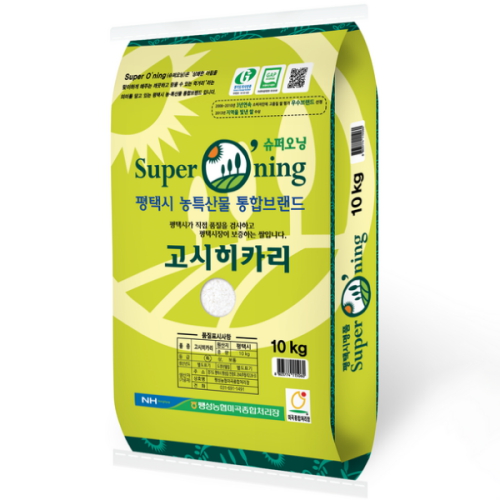 슈퍼오닝 2026 햅쌀 고시히카리 10kg (2개)_이미지
