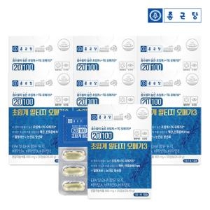 종근당건강 20100 초임계 알티지 오메가3 833mg 30캡슐 (7개)_이미지