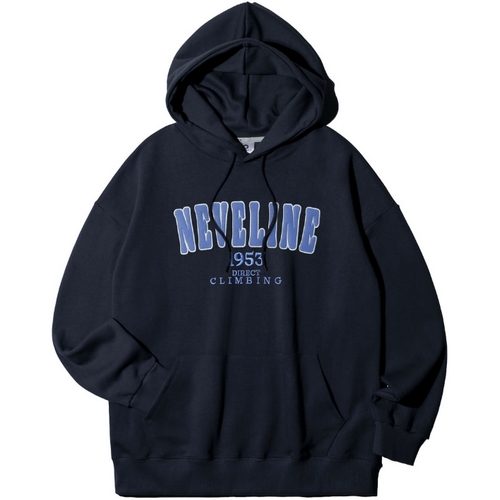 앨빈클로 NEVELINE 아플리케 오버핏 후드티 AVH848_이미지