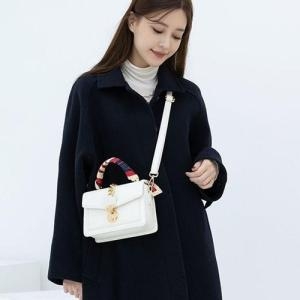  포인트 미니백 캐주얼 데일리 스타일 가죽 크로스백 W85F09D