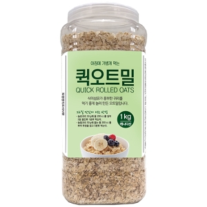  월드그린 퀵오트밀 1kg 24년 햇곡