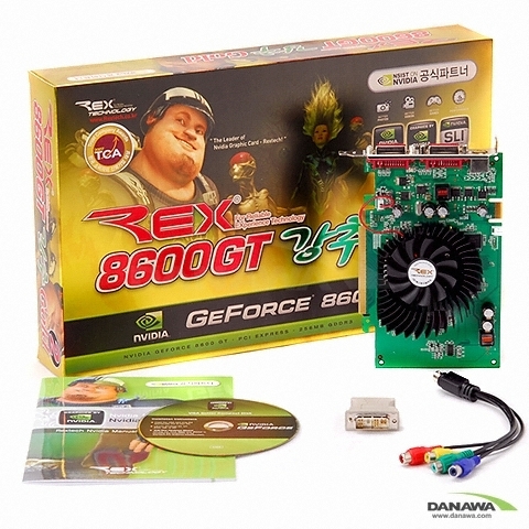 Rextech 지포스 8600GT 강추 Gold2 256MB_이미지
