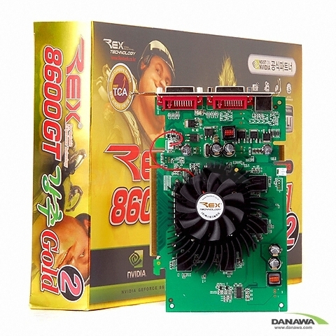 Rextech ������ 8600GT ���� Gold2 256MB