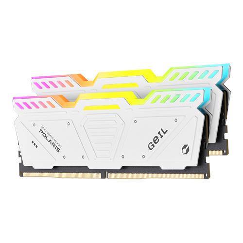 GeIL DDR5-5200 CL34 POLARIS RGB White 패키지 (32GB(16Gx2))_이미지